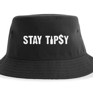 Stay Tipsy Bartender Mixologist Hospitality Sustainable Bucket Hat