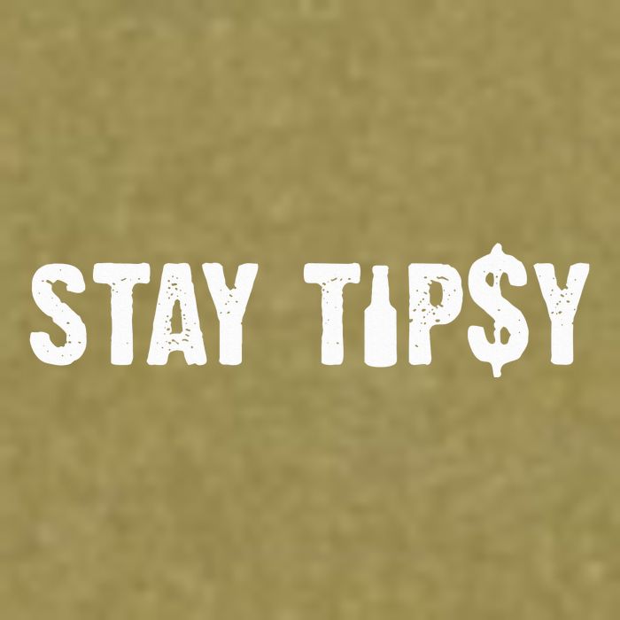 Stay Tipsy Bartender Mixologist Hospitality Garment-Dyed Women's Muscle Tee