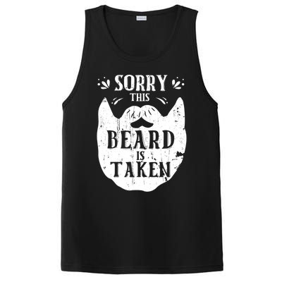 Sorry This Beard Is Taken Gift Valentines Day Gift PosiCharge Competitor Tank