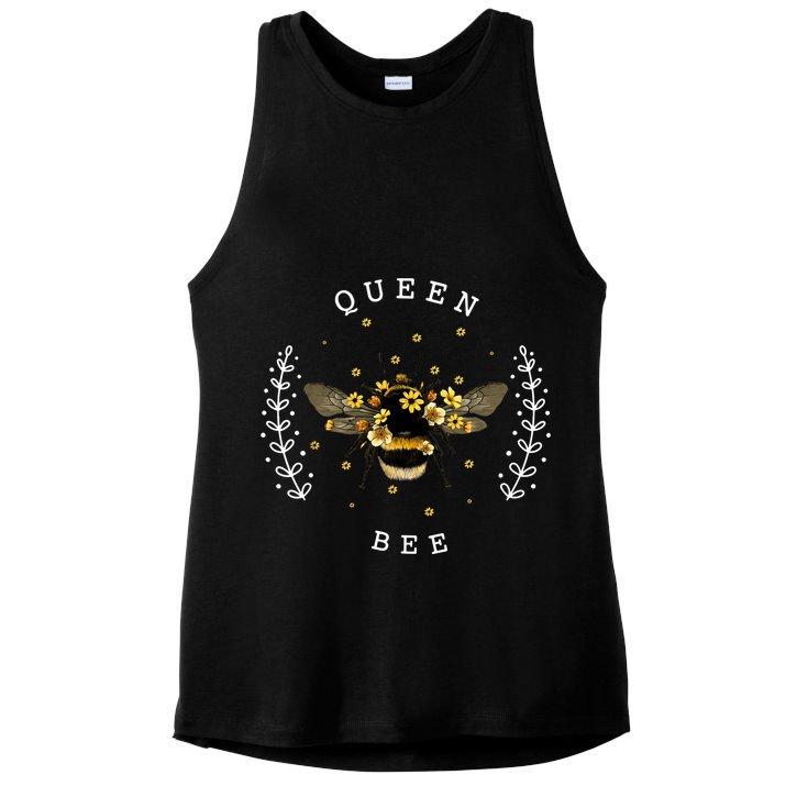 Save The Bees Animal Lovers Cute Bee Nature Life Lover Wo Ladies PosiCharge Tri-Blend Wicking Tank