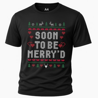 Soon To Be MerryD Engaged Couples Matching Ugly Christmas Performance Shirt