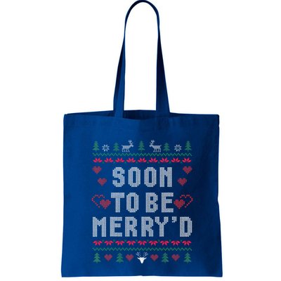 Soon To Be MerryD Engaged Couples Matching Ugly Christmas Bag