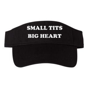 Small Tits Big Heart Valucap Bio-Washed Visor