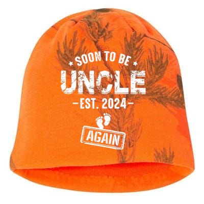 Soon To Be Uncle Again Promoted To Uncle Again 2024 Kati - Camo Knit Beanie