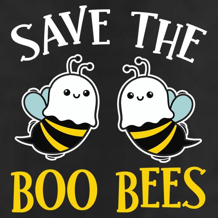 Save The Boo Bees Garment-Dyed Fleece Hoodie