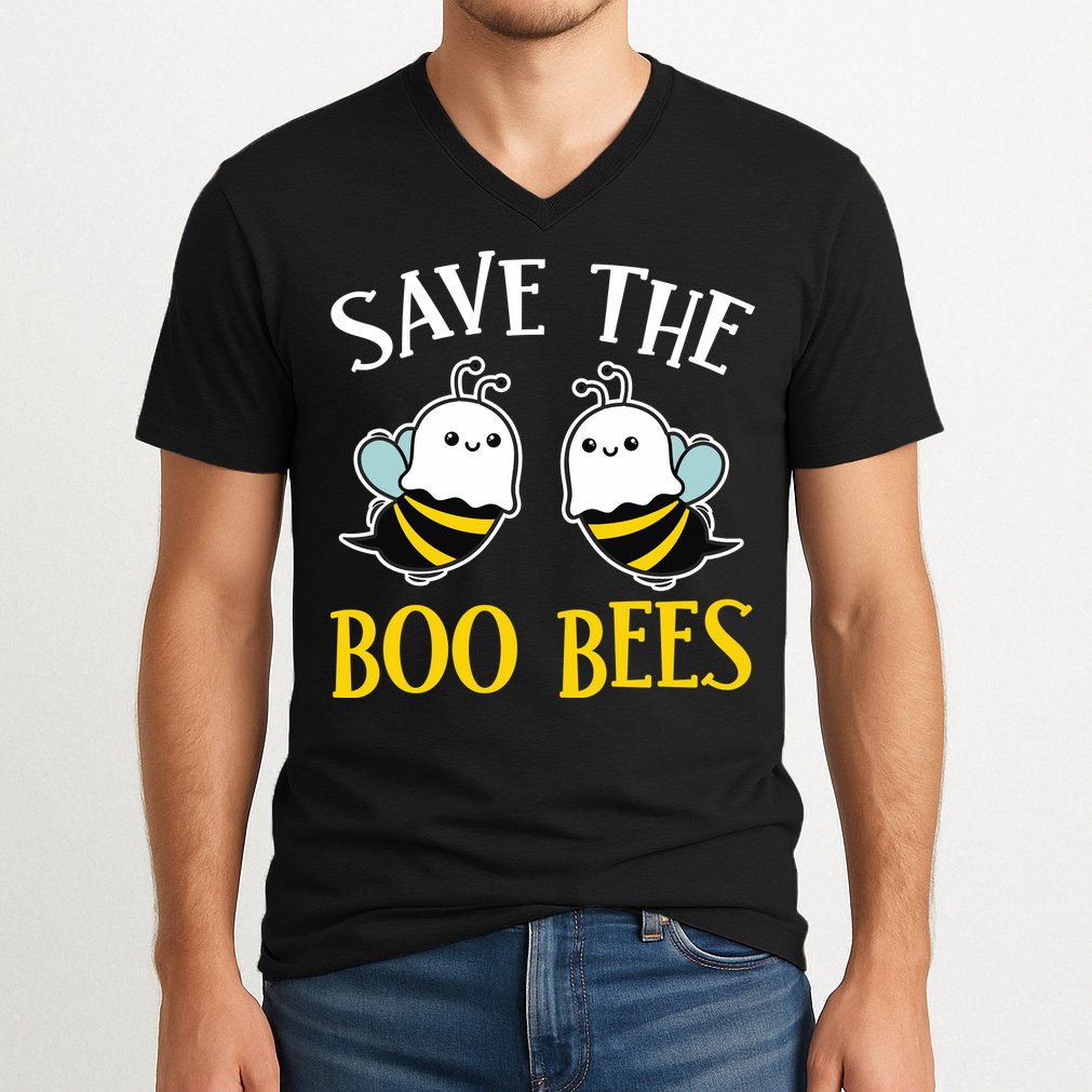 Save The Boo Bees V-Neck T-Shirt