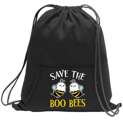 Save The Boo Bees Sweatshirt Cinch Pack Bag