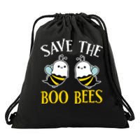 Save The Boo Bees Drawstring Bag