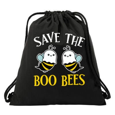 Save The Boo Bees Drawstring Bag