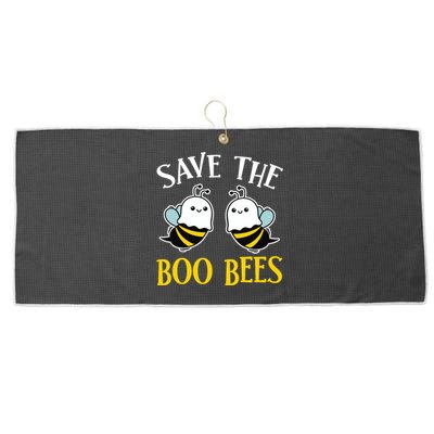 Save The Boo Bees Large Microfiber Waffle Golf Towel