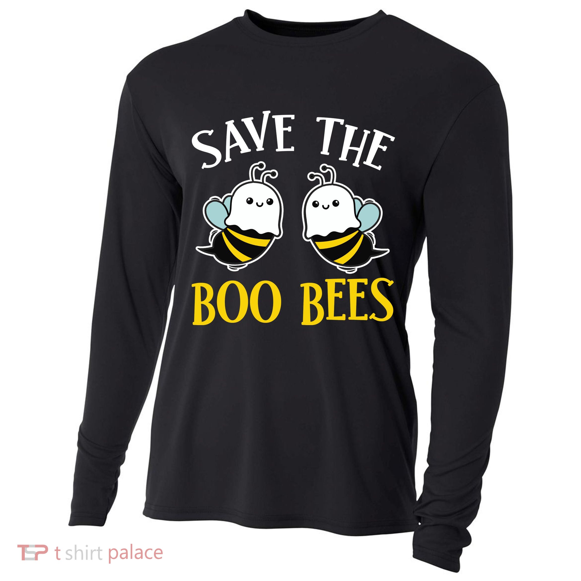 Save The Boo Bees Cooling Performance Long Sleeve Crew