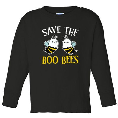 Save The Boo Bees Toddler Long Sleeve Shirt