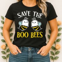 Save The Boo Bees Womens T-Shirt