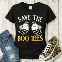 Save The Boo Bees Womens T-Shirt