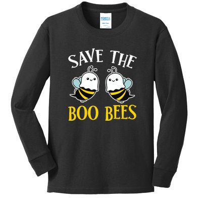 Save The Boo Bees Kids Long Sleeve Shirt