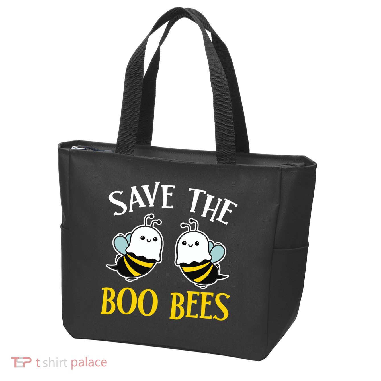 Save The Boo Bees Zip Tote Bag