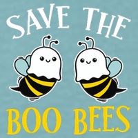 Save The Boo Bees Sueded Cloud Jersey T-Shirt