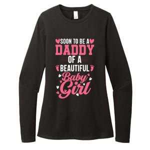 Soon To Be A Daddy Of A Beautiful Baby Girl New Dad Womens CVC Long Sleeve Shirt