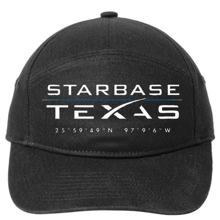 Starbase Texas Boca Chica 7-Panel Snapback Hat