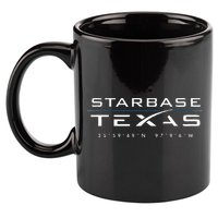 Starbase Texas Boca Chica 11oz C Handle Ceramic Mug