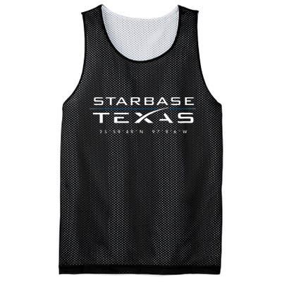 Starbase Texas Boca Chica Mesh Reversible Basketball Jersey Tank