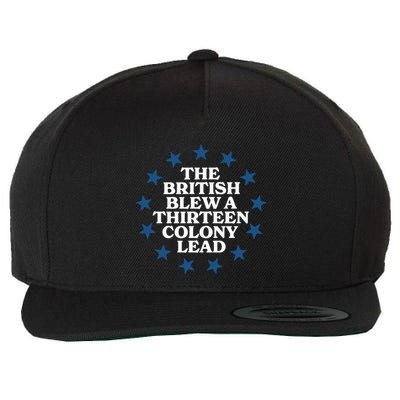Shitheadsteve The British Blew A 13 Colony Lead Wool Snapback Cap