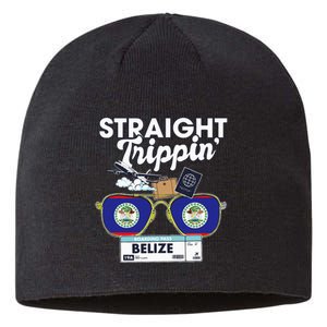 Straight Trippin Belize Vacation Travel Trip Matching Sustainable Beanie