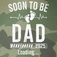 Soon To Be Dad Est 2025 New Dad To Be 2025 First Time Dad Legacy Tie Dye Trucker Hat