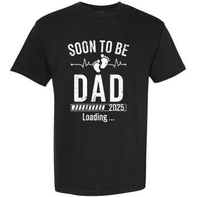 Soon To Be Dad Est 2025 New Dad To Be 2025 First Time Dad Garment-Dyed Heavyweight T-Shirt