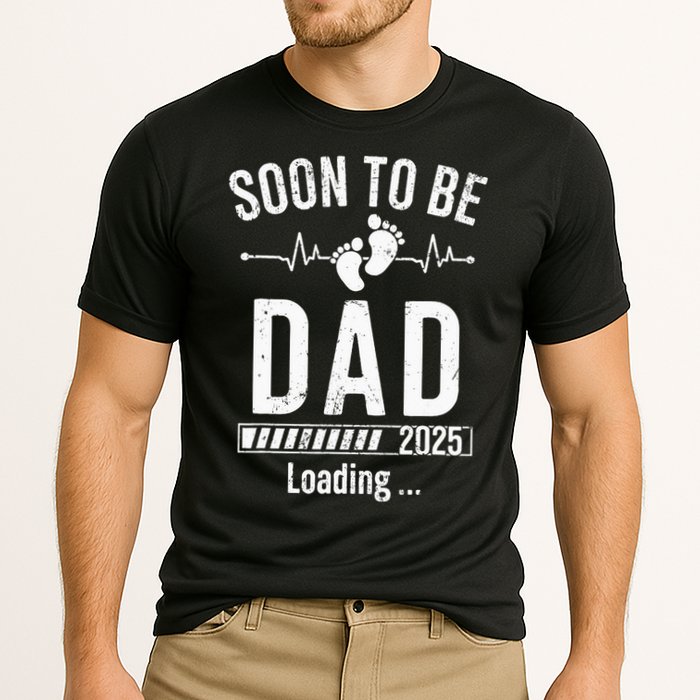 Soon To Be Dad Est 2025 New Dad To Be 2025 First Time Dad Performance Shirt