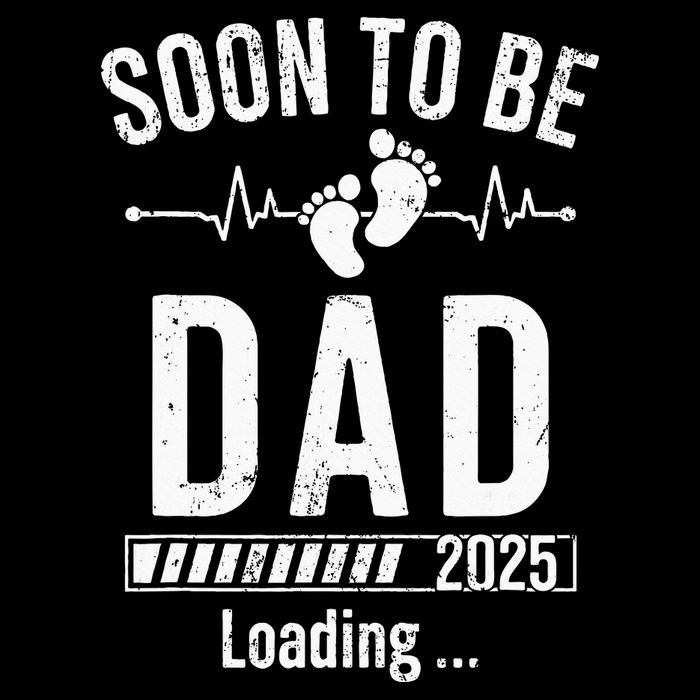Soon To Be Dad Est 2025 New Dad To Be 2025 First Time Dad Drawstring Bag