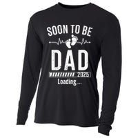 Soon To Be Dad Est 2025 New Dad To Be 2025 First Time Dad Cooling Performance Long Sleeve Crew