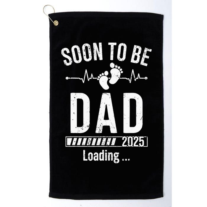 Soon To Be Dad Est 2025 New Dad To Be 2025 First Time Dad Golf Towel