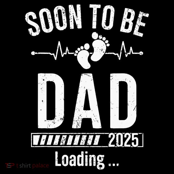 Soon To Be Dad Est 2025 New Dad To Be 2025 First Time Dad Toddler T-Shirt