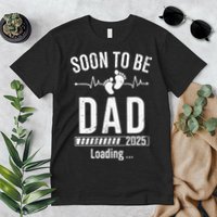 Soon To Be Dad Est 2025 New Dad To Be 2025 First Time Dad Premium T-Shirt