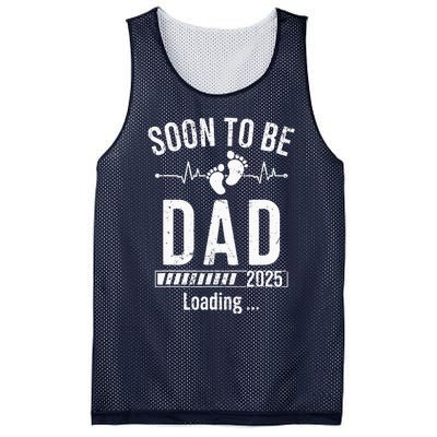 Soon To Be Dad Est 2025 New Dad To Be 2025 First Time Dad Mesh Reversible Basketball Jersey Tank