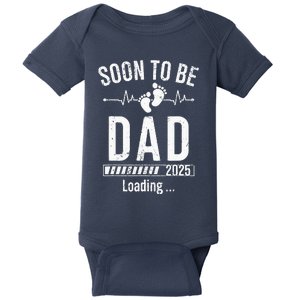 Soon To Be Dad Est 2025 New Dad To Be 2025 First Time Dad Baby Bodysuit