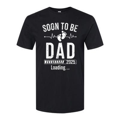 Soon To Be Dad Est 2025 New Dad To Be 2025 First Time Dad Softstyle CVC T-Shirt