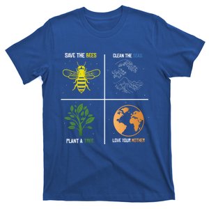 Save The Bees Plant More Trees Earth Day Gift T-Shirt