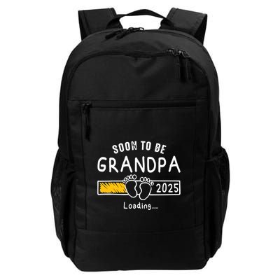 Soon To Be Grandpa 2025 Loading Promoted To Grandpa 2025 Backpack