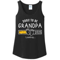 Soon To Be Grandpa 2025 Loading Promoted To Grandpa 2025 Ladies Essential Tank