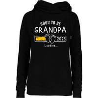 Soon To Be Grandpa 2025 Loading Promoted To Grandpa 2025 Womens Funnel Neck Pullover Hood