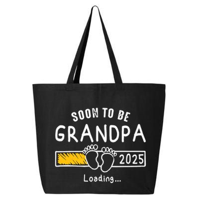 Soon To Be Grandpa 2025 Loading Promoted To Grandpa 2025 25L Jumbo Tote