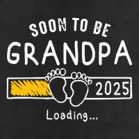 Soon To Be Grandpa 2025 Loading Promoted To Grandpa 2025 25L Jumbo Tote