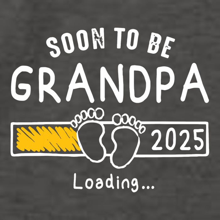 Soon To Be Grandpa 2025 Loading Promoted To Grandpa 2025 Vector Backpack
