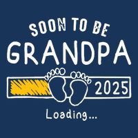 Soon To Be Grandpa 2025 Loading Promoted To Grandpa 2025 Infant Baby Jersey Bodysuit
