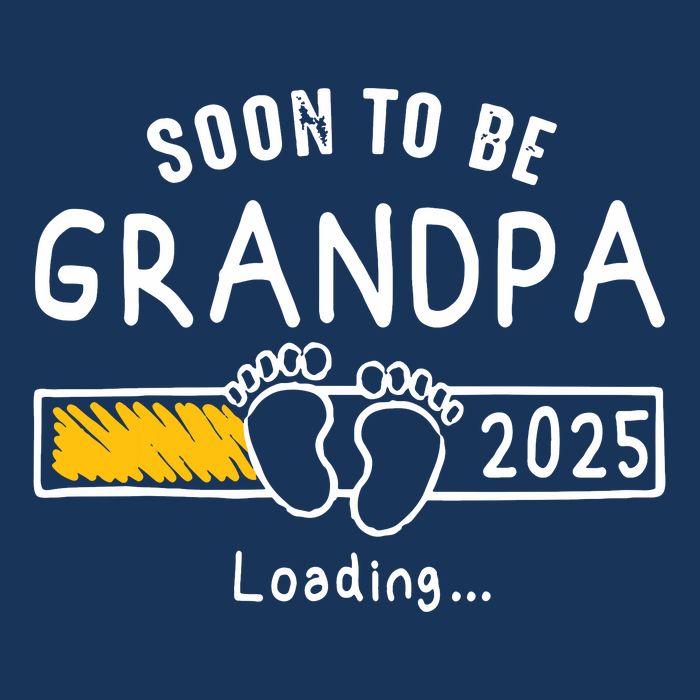 Soon To Be Grandpa 2025 Loading Promoted To Grandpa 2025 Infant Baby Jersey Bodysuit