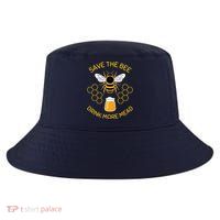 Save The Bees Drink More Mead Funny Craft Beer Brew Cool Comfort Performance Bucket Hat