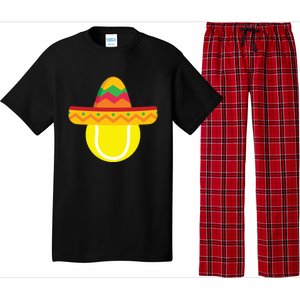 Sombrero Tennis Ball Cinco De Mayo Tennis Player Gift Pajama Set