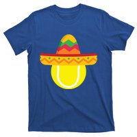 Sombrero Tennis Ball Cinco De Mayo Tennis Player Gift T-Shirt